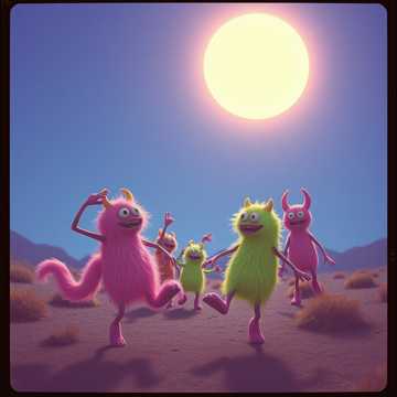 曲のカバー La ronde des monstres