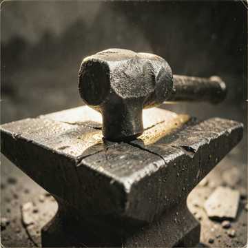 A dal borítója Riff Like a Hammer