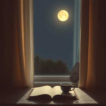 Cover utworu أمسياتٌ عند النافذة