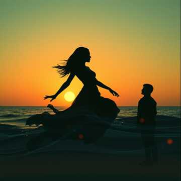 Portada de la canción Она Водолей, он Рыбы