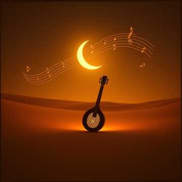 Cover van het nummer (بتباعد موسيقي مضبوط) فقلتُ / يا سحرَ / العيونِ / تمهّلي / يا ليل قلبي / أسيرٌ /