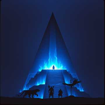 Cover av låten Die letzte Kriegerin (Die Blut Pyramide) Teil 2 Symphonie II