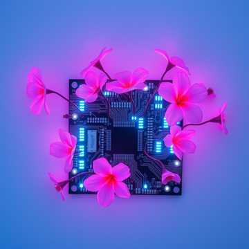 노래 표지 Neon Serenade