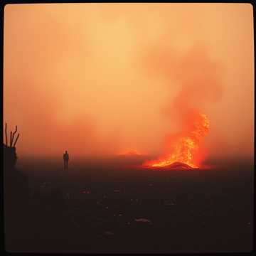 Cover of the song Polvere e Fuoco