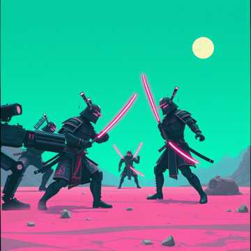 Cover of the song Pixel Samurai