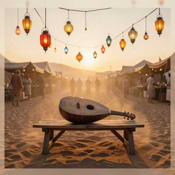 歌曲的封面العيد