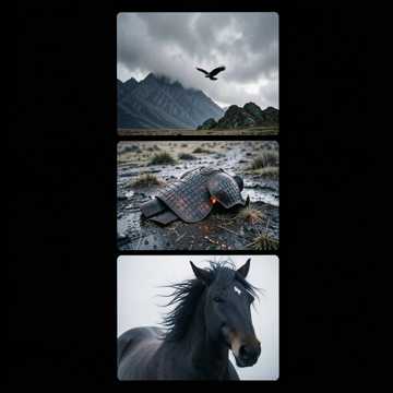 Portada de la canción Die letzte Kriegerin (Temüdschin und Dschamucha) Teil 13 Viking II