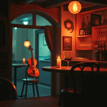 Couverture de la chanson in osteria