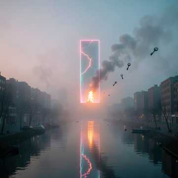 Cover van het nummer Ключи из дыма