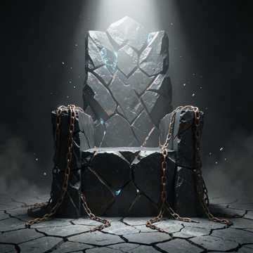 Portada de la canción Трон из мрака