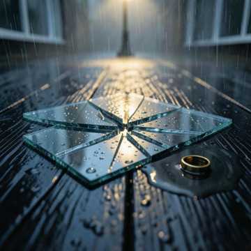 Cover of the song Glass on the Rain