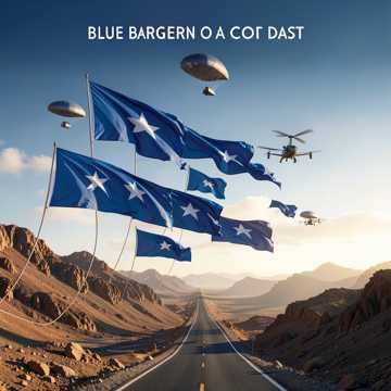 Portada de la canción Blue Banner Sky