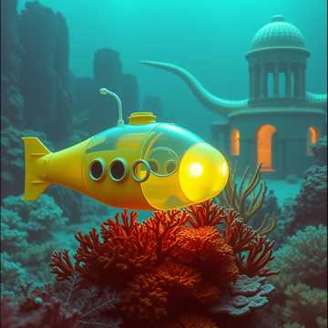 歌曲的封面校外教學到海底