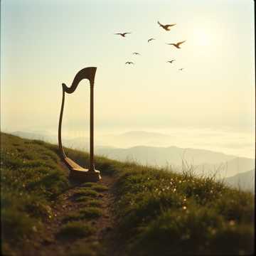 Cover des Liedes Vi går över daggstänta berg