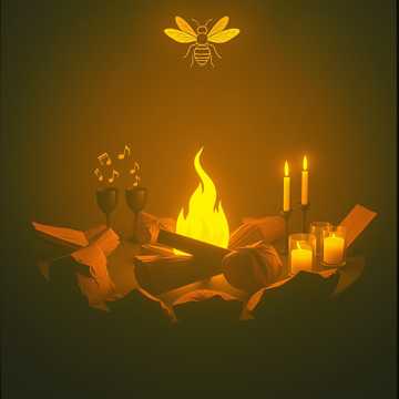 Bìa bài hát Around the Fire