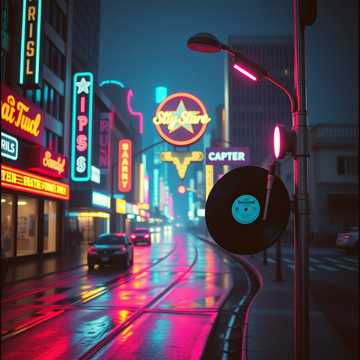 Cover utworu Neon Nights