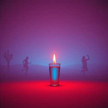 Bìa bài hát Огненная вода горит