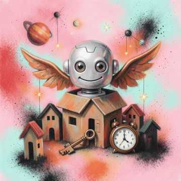 Capa da música Little Machine with a Giant
