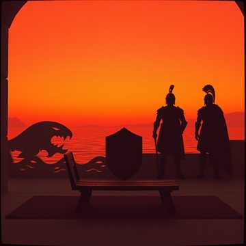 歌曲的封面Die letzte Kriegerin (Leonidas)