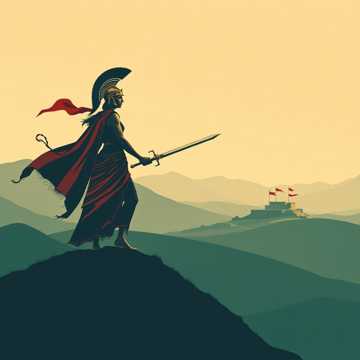 Cover des Liedes Die letzte Kriegerin (Leonidas) Teil 2 III