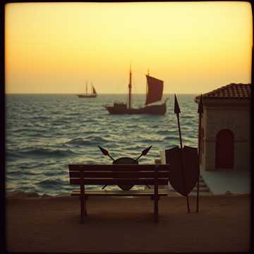 Cover des Liedes Die letzte Kriegerin (Leonidas) VIII