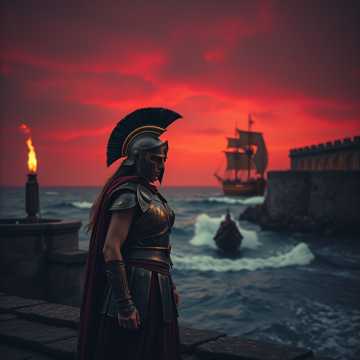 Copertina della canzone Die letzte Kriegerin (Leonidas) Heavy Metal II