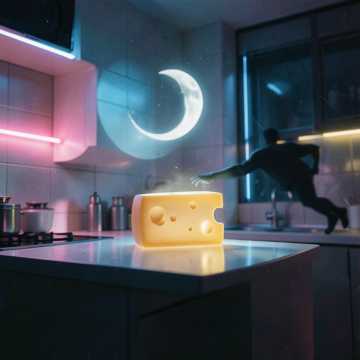 Portada de la canción Luna di Formaggio