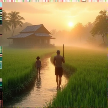 Portada de la canción ลำห้วยกระแด้ง บ้านสูงเนิน