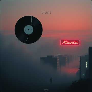 Capa da música Miente