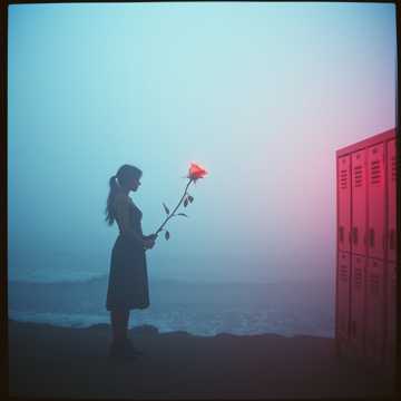 Portada de la canción Роза в руке