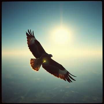 Portada de la canción Soaring Above the Flame
