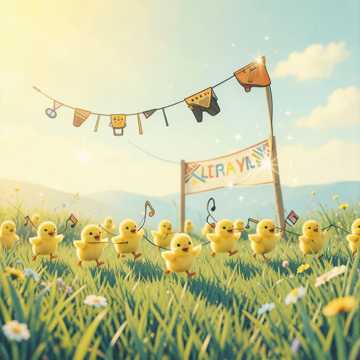 歌曲的封面Little Chicks’ Parade