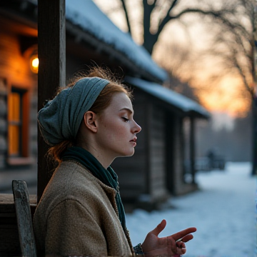 Кавер на песню Платок на лавке