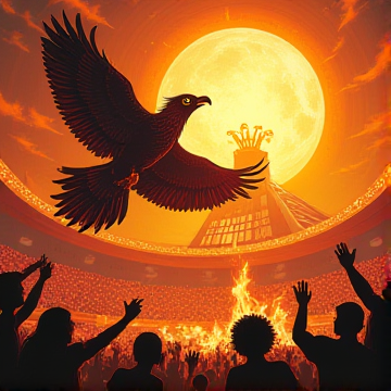 Cover des Liedes hijos del sol ,reyes del gol.