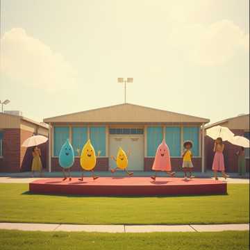 غلاف الاغنية Giọt Mưa Nhảy Nhót