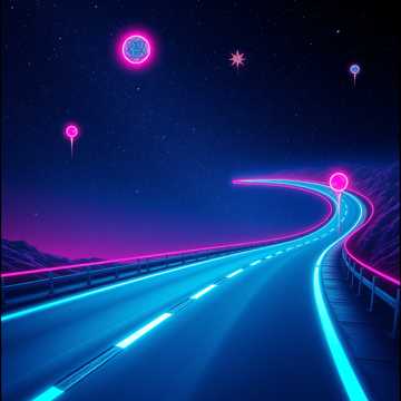 Cover utworu Fractal Highway