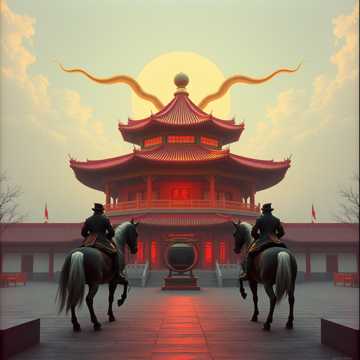 Cover av låten Die letzte Kriegerin (Die Tee Zeremonie) Symphonie II