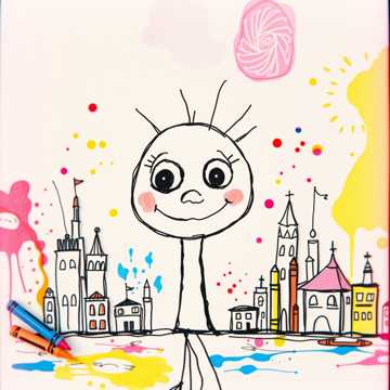 Cover of the song меня нарисовал витюшка