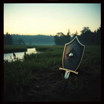 Cover of the song Я зарою свой меч и щит