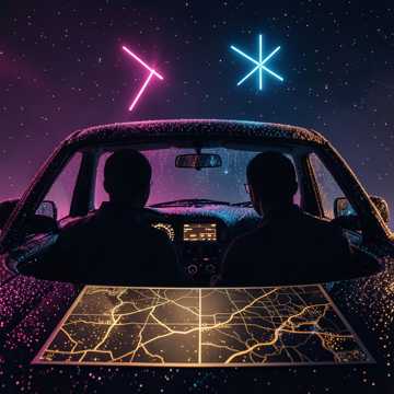 Кавер на песню Glitter på grusväg