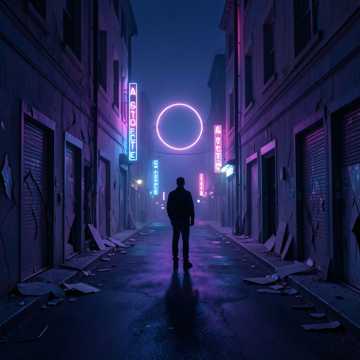 Portada de la canción “Seul dans le noir”