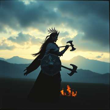 Кавер на песню Валькирия