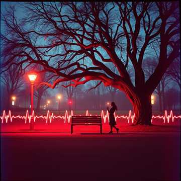 Cover of the song A parkban álltál