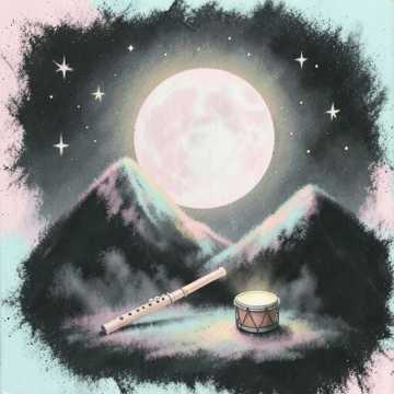 Cover of the song Luna albe, Steluceshti,
