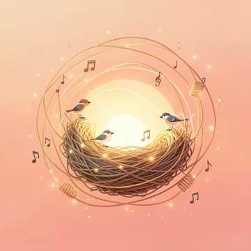Portada de la canción cuccioli nido