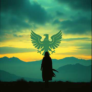 Copertina della canzone Die letzte Kriegerin (Planung der Großreiche) Symphonic Rock Version