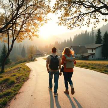 Cover des Liedes in tre al cammino