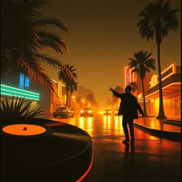 Cover des Liedes Between the Heart and the Night