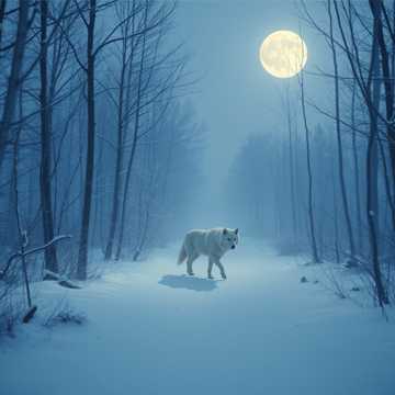 歌曲的封面Белый волк