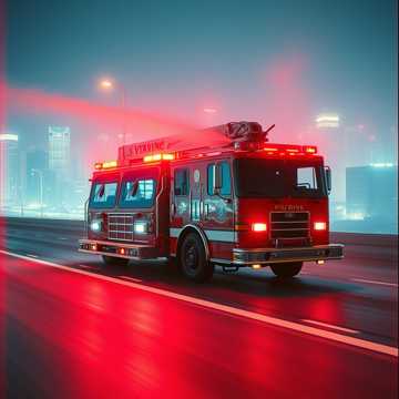 Portada de la canción Пожарная машинка